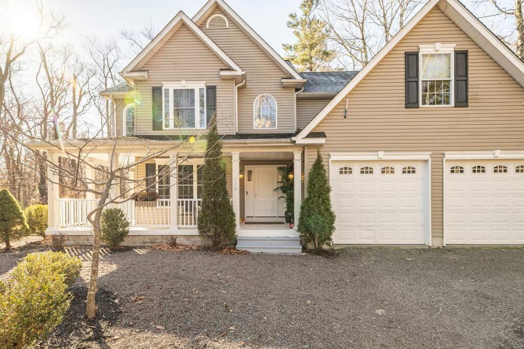 Luxury 4 Bedroom House In Pocono Mountains In Golf Course Near Lake Tobyhanna Eksteriør billede